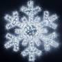 Светодиодная фигура Ardecoled Снежинка ARD-Snowflake-M11-1250x1200-604Led White 034260