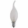Лампа накаливания E14 40W свеча на ветру матовая 006-002-0040 HRZ00000141