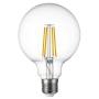 Лампа светодиодная филаментная Lightstar LED Filament E27 8W 3000K груша прозрачная 933102