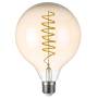 Лампа светодиодная филаментная Lightstar LED Filament E27 8W 4000K груша янтарная 933304